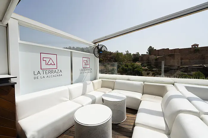 Comodidad y estilo son los referentes de la Terraza de la Alcazaba