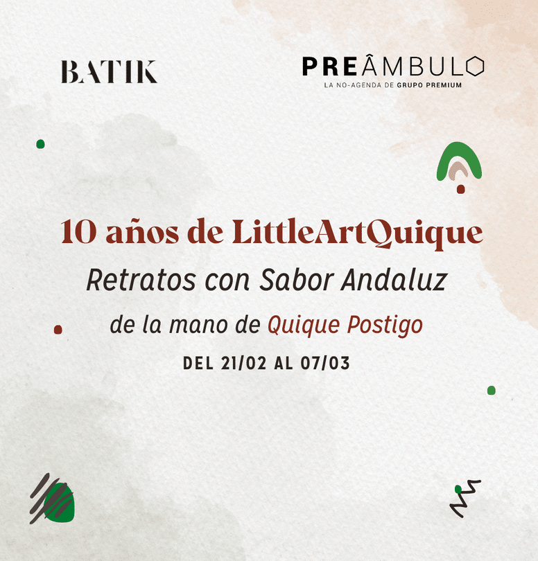 exposicion Littleartquique en Batik