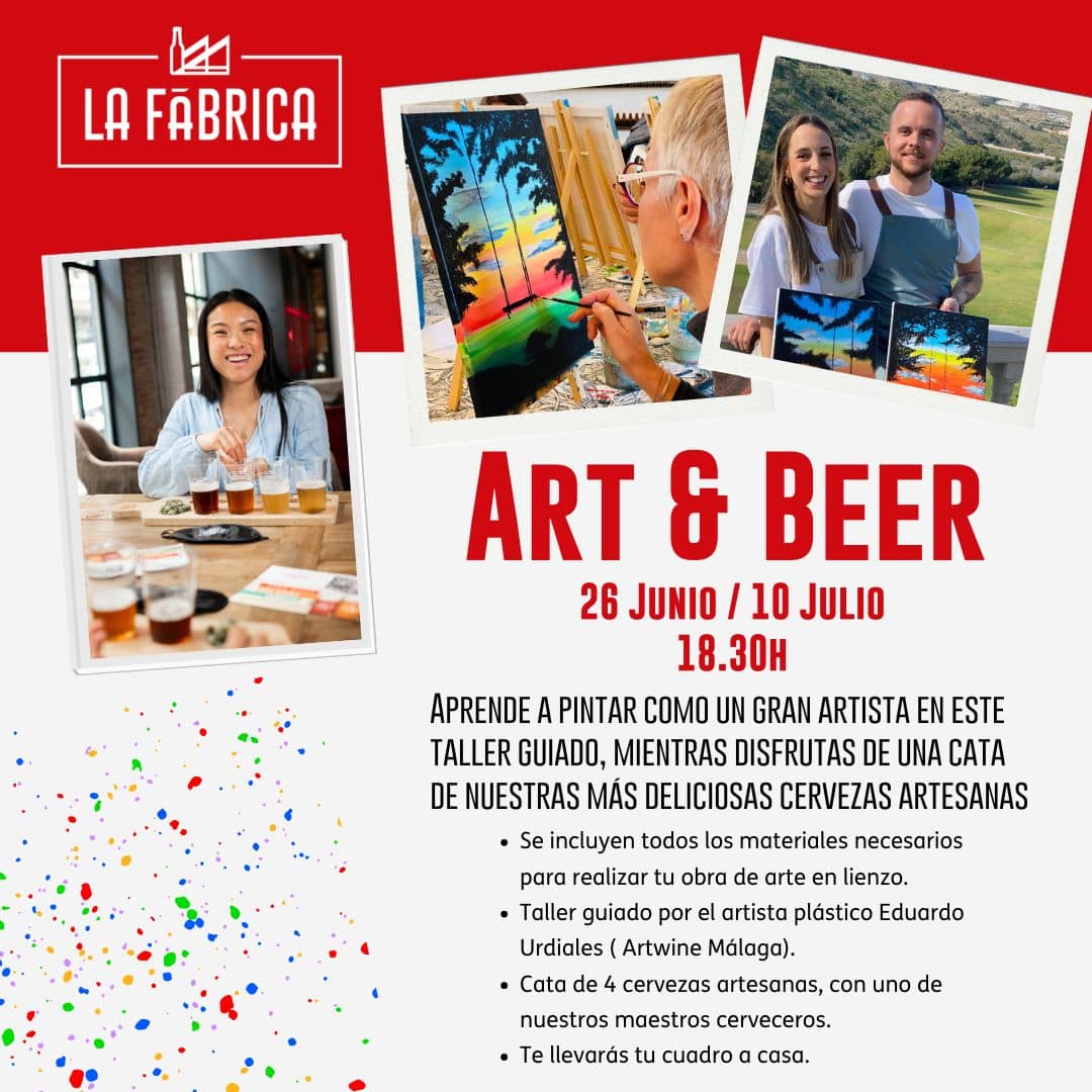 Art&Beer - Evento de La Fábrica de Cerveza